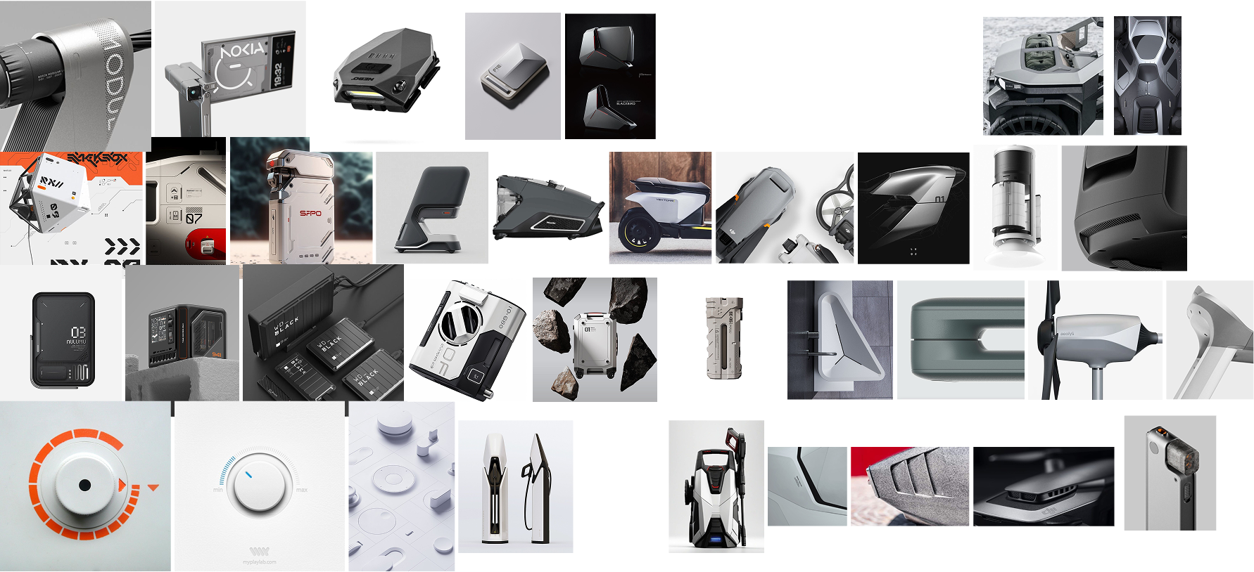 Beacon moodboard