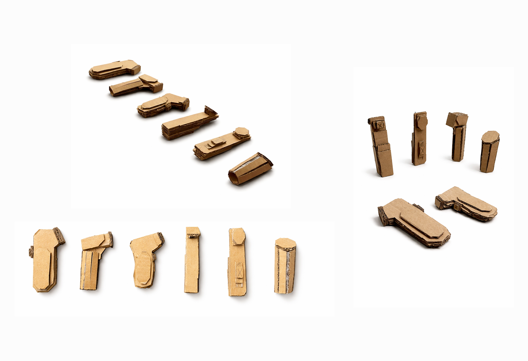 Cardboard models
