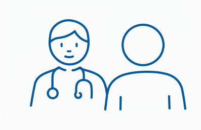 Explain to clinician