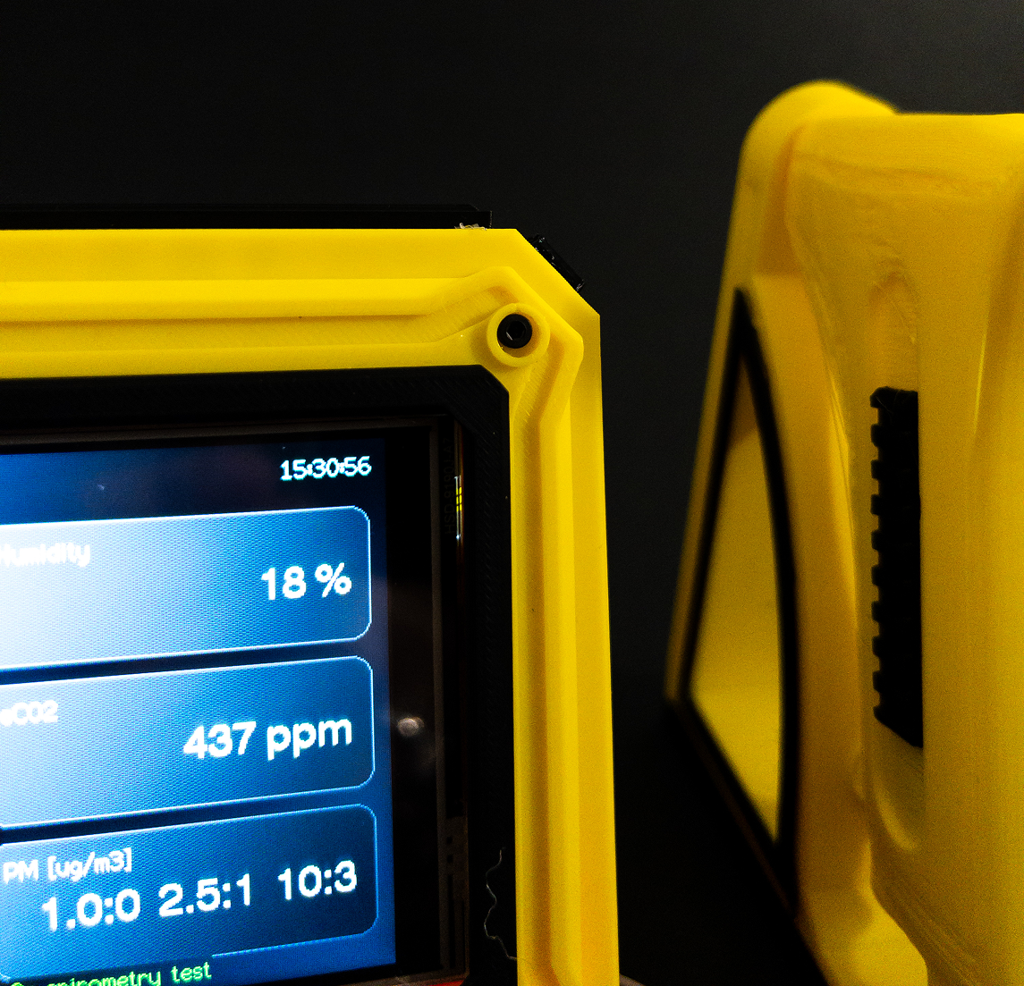 Woodshop Monitor detail shot