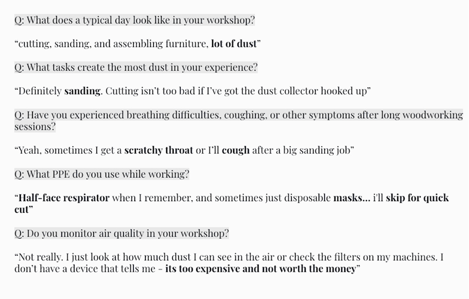 Interview session 2