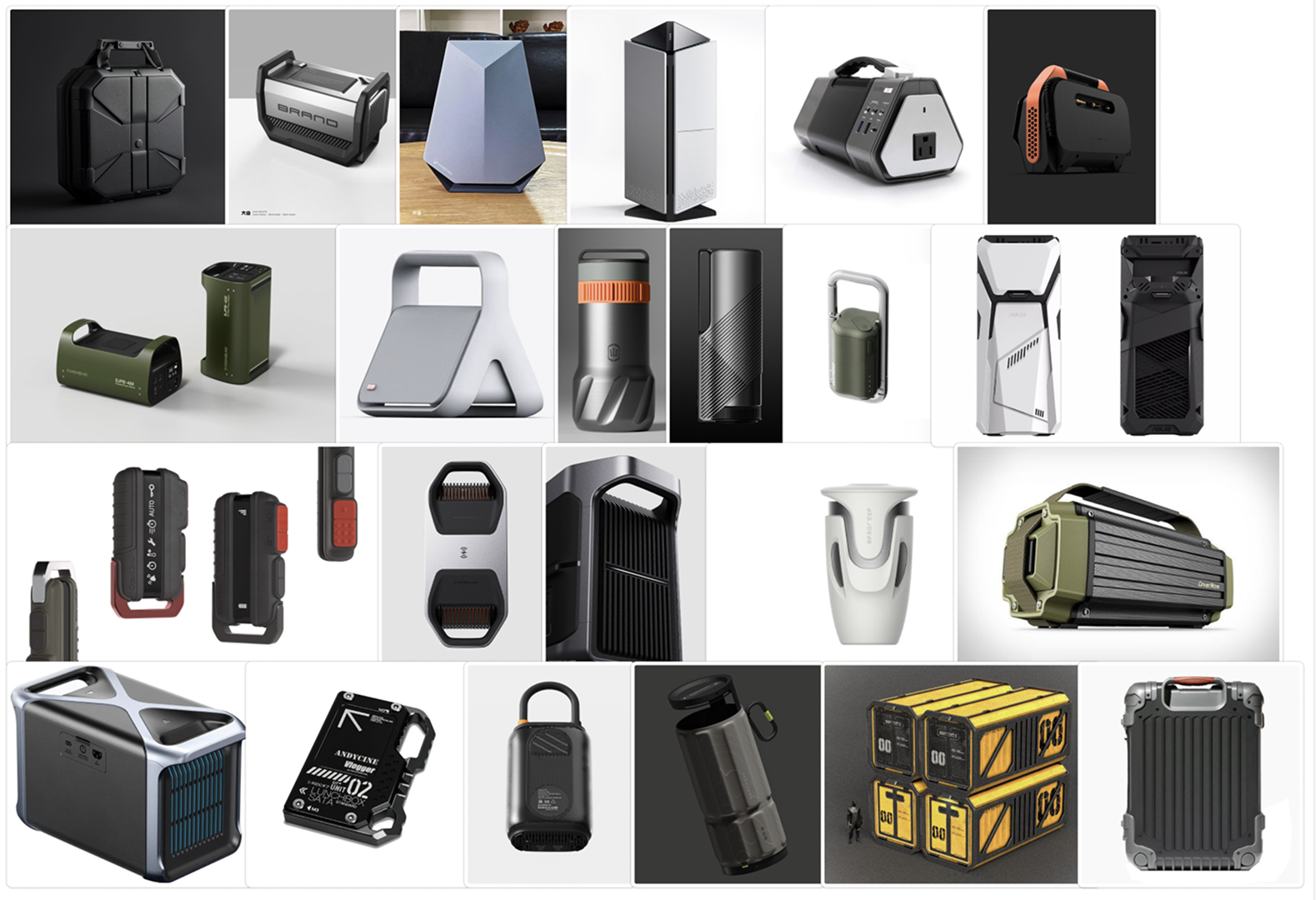 Design moodboard