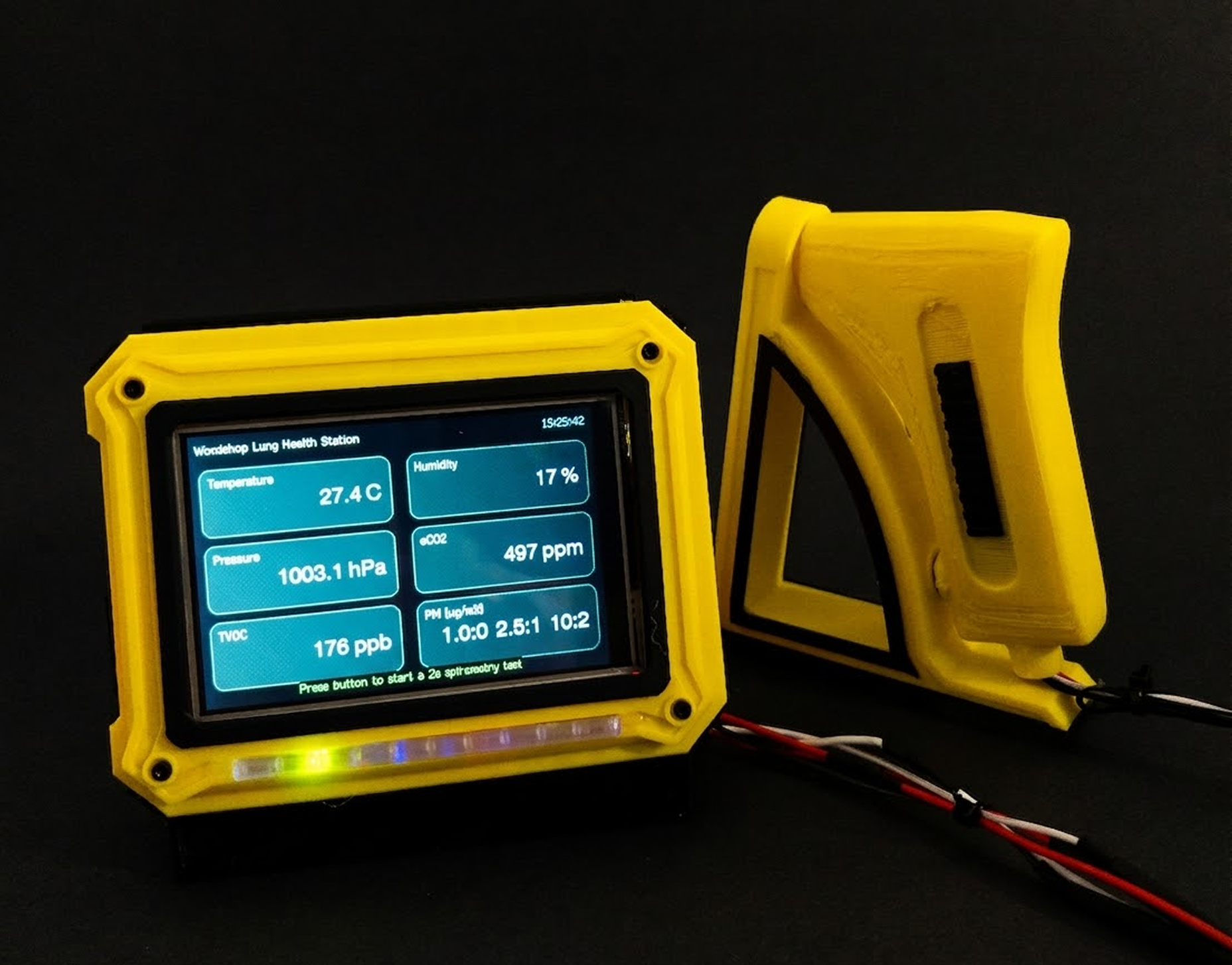 Woodshop Monitor — woodshop air quality monitoring system